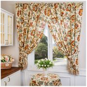 комплект штор кухонных из 2х шт 150х180см маракеш ,100% хлопок, крем