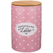 банка для сыпучих продуктов коллекция милый прованс объем 870 мл, диаметр 10.5*16,5 см