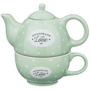 набор 2 пр. чайник объем 330 мл и чашка объем 280 мл  16*10*14,5 см