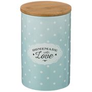 банка для сыпучих продуктов коллекция милый прованс объем 870 мл, диаметр 10.5*16.5 см