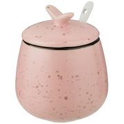 сахарница с ложкой коллекция cosmos 350 мл, 8,8*11  см