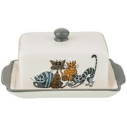 масленка коллекция озорные коты 18*11*10.5 см (кор=18 шт.)