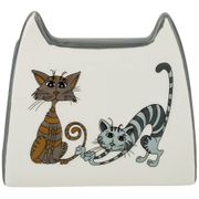 салфетница коллекция озорные коты 12*5*11 см (кор=48шт.)