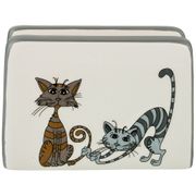 подставка под губку коллекция озорные коты 12*5*9 см (кор=48шт.)