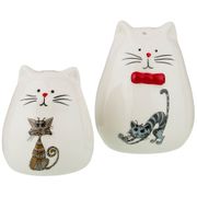 набор для специй 2 пр.коллекция озорные коты 6*6*7/5*5*6 см (кор=120набор.)