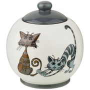 сахарница коллекция  озорные коты 380 мл 10*10*11 см (кор=36 шт.)