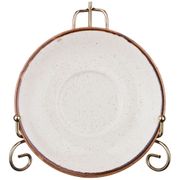 блюдце для чашки seasons 16 см цвет бежевый (кор=24шт.)