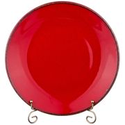 тарелка seasons 28 см цвет красный (кор=12шт.)