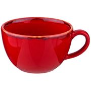 чашка seasons 340 мл цвет красный (кор=24шт.)