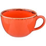 чашка seasons 340 мл цвет оранжевый (кор=24шт.)