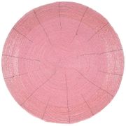 подстановочная салфетка бисерный плейсмат диаметр=35 cm без упаковки (кор=24шт.)