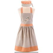 фартук   кантри ,рыжий, 100%х\б,