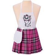 фартук маленький декоративный  кошечка ,розовый, 100%п\э, 