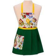 фартук маленький декоративный  сладкоешка ,зелёный, 100%п\э, 