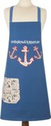 фартук отважный капитан, 100% х/б, синий