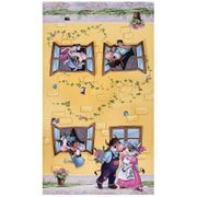 полотенце свидание,40х70см,жёлтый, 100% хлопок,твил