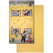 набор полотенец из 2-х шт свидание,40х70см,жёлтый, 100% хлопок,твил