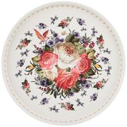 поднос сервировочный agness роскошный сад 33*2,1 см