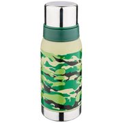 термос agness с узким горлом и 2-мя крышками-чашками, 600мл, колба нжс (кор=12шт.)