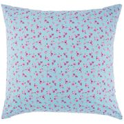 наволочка сладких снов 70х70см,голубой,100%х\б,сатин