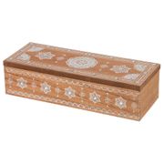 шкатулка для чая 24*9*6 см без упаковки (мал-6/кор=24 шт)