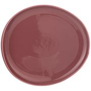 тарелка обеденная fusion 27*25см, брусничная (мал=2шт./кор=12шт.)