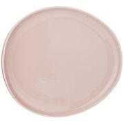 тарелка обеденная fusion 27*25см, пудровая (мал=2шт./кор=12шт.)