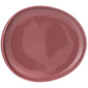 тарелка закусочная fusion 23*20,5см, брусничная (мал=4шт./кор=24шт.)