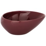 салатник fusion 18*15,5*7,5см, брусничный (мал=2шт./кор=24шт.)