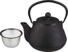 заварочный чайник чугунный с эмалированным покрытием внутри 950 мл (кор=8шт.)
