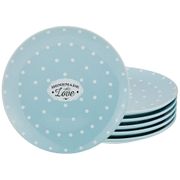 набор тарелок десертных из 6 шт.  коллекция милый прованс 19,5*2 см (кор=8 наб.)