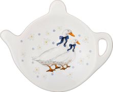 подставка для чайных пакетиков чешский гусь 10*9,5*2 см без упаков. (мал=12шт./кор=144 шт.)