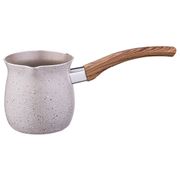 турка agness  арктик с антипр.мрамор. покрытием и ручкой soft touch 450 мл без упак (кор=36шт.)