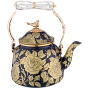 чайник agness эмалированный со складывающейся ручкой, 2,5л