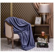 плед косы. индиго 200*220 см. (кор=12шт.)