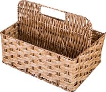 подставка для столовых приборов коллекция натурель 28*18*10/17 см (кор=24 шт.)