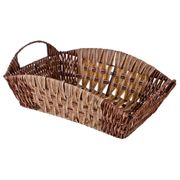 корзинка с ручками коллекция натурель 33*23*10 см (кор=80 шт.)