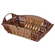 корзинка с ручками коллекция натурель 32*22*10 см (кор=100 шт.)