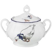 сахарница гуси 250 мл. высота=10 см. без упаковки (кор=1шт.)