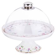 тортовница с крышкой мускари диаметр=20 см (кор=12шт.)