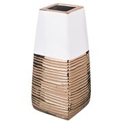 ваза декоративная золотая коллекция 11,5*11,5*25,5 см (кор=12 шт.)