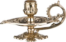 подсвечник высота=8 см. длина=13 см.