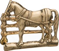 подставка для визиток лошадь 8*8,5 см.