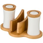 набор для специй 2пр. + подставка для салфеток (кор=24наб.)