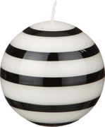 свеча black & white 8 см. (кор=4шт.)