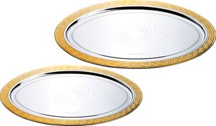 набор подносов agness из 2 шт. 47*30/42*26,5 см. (кор=20набор.)