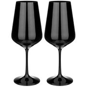 набор бокалов из 2 штук total  black 450 мл высота 24 см