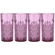 набор стаканов из 4 шт.timeless аметист 310 мл