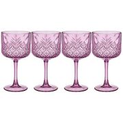 набор фужеров для вина из 4 шт.timeless аметист 500 мл