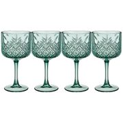 набор фужеров для вина из 4 шт.timeless изумруд 500 мл